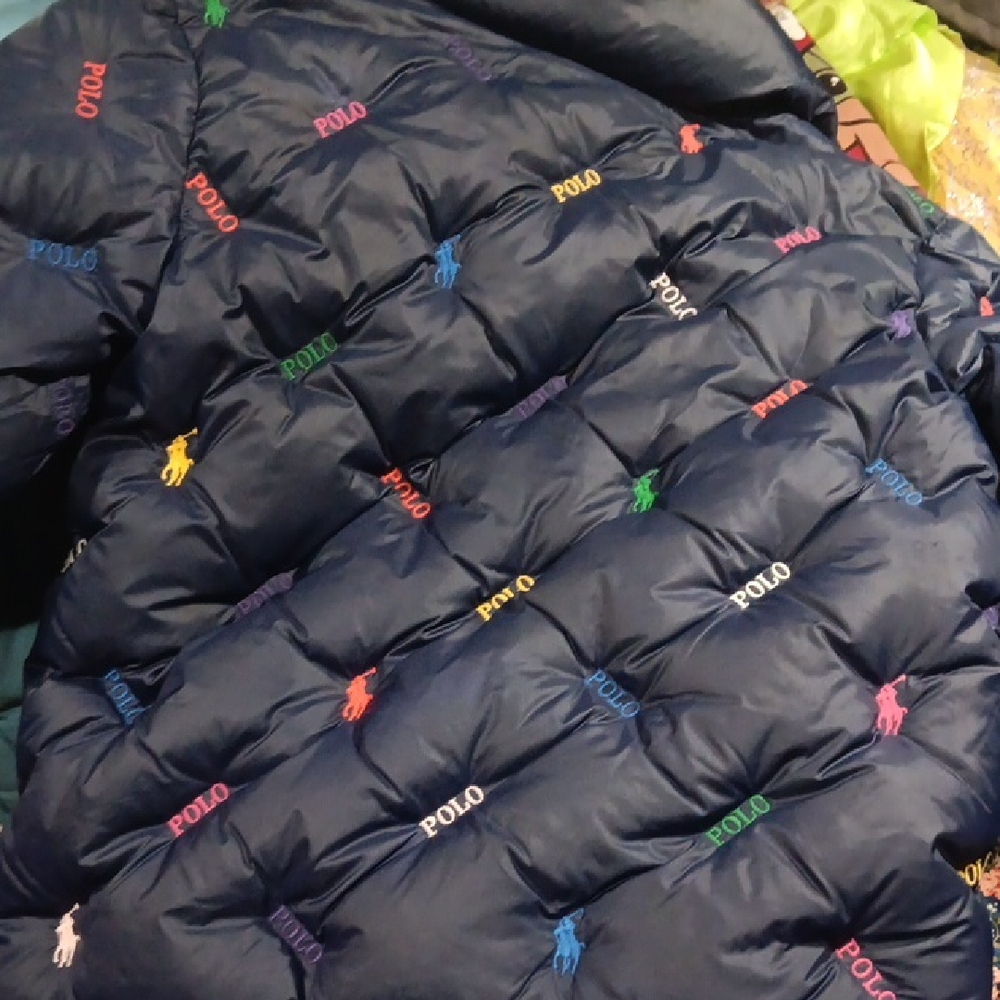 Polo by Ralph Lauren Kids Multicolor Logo Puffer Jacket - Picture 3 of 3